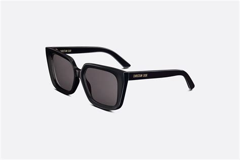 DiorMidnight S1I Black Square Sunglasses .